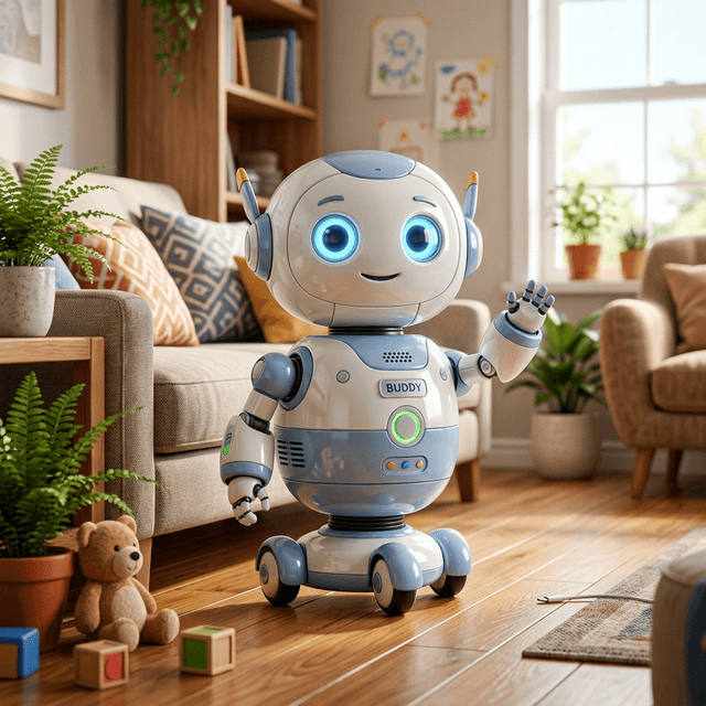 Maggie, A Home Robot For Your Children To Play And Entertain